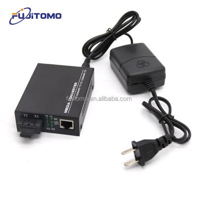 China FTTH Single Mode Media Converter Duplex Fiber Best Price 2fiber 1rj45 100M Ethernet Fiber Media Converter for sale