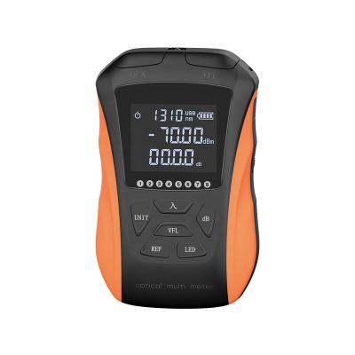 China Fiber Optic Test Power Meter with VFL G8 Y8 4 in 1 opm +VFL+LED +RJ45 cable tester with rechargeable battery -50~+26dB 10KM VFL OPM for sale