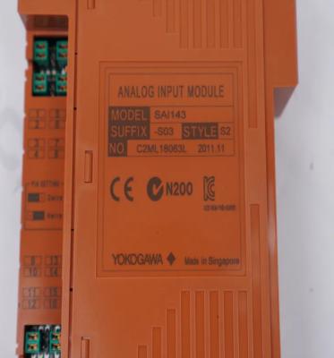 China Yokogawa SAI143-S03 S2 Analog Input Module measures analog process variables for sale