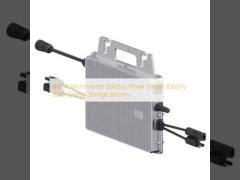 800W Microinverter Balcony Power Station Balcony Solar Energy Storage Balcony