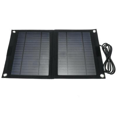 China 21.33% Monocrystalline Rechargeable Solar Panel 25W Travel Times Bag Mobile Phone Battery Car RV Outdoor Charger for sale