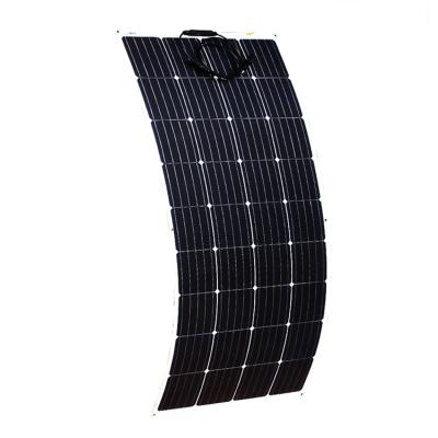 China ETFE China Supplier Thin Film 150w Monocrystalline Electric PV Module Flexible Solar Panels for sale