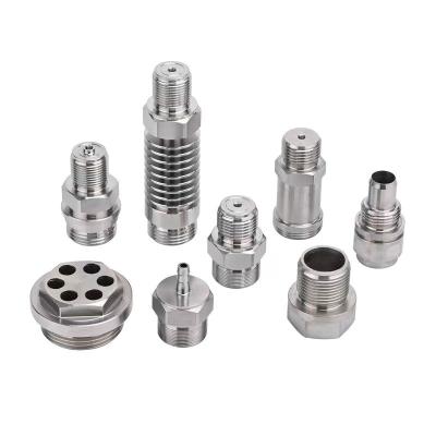 China Professional Aluminum Alloy Parts Nut CNC Lathe Metal Mechanical Parts Stainless Steel-Copper Aluminum Alloy Material Processing Customization for sale