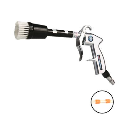 China Washing High pressure air blow gun dry cleaning tool dust water remover detailing tool dry cleaning gun Brushed horn cleaner for sale