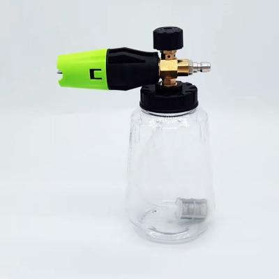 China Spray Foam Transparent pot body air pressure foam sprayer foam cannon foam gun for sale