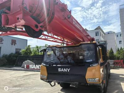 China 80C5-8 Pro Version Sany Truck Crane July 2024 23t Counterweight Truck Mounted Crane for sale