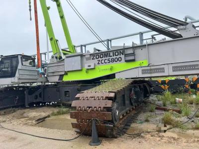 China November 2022 Zoomlion Crawler Crane ZCC5800 Zoomlion 50 Ton Crane Heavy Duty for sale