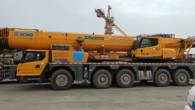 China 2021 XCMG 130T All Terrain Crane 7 Section Boom ZF Transmission for sale