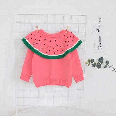 China China Supplier Baby Sweater Embroidery Design Anti-pilling Mother's Day Hand Knit Baby Sweater for sale