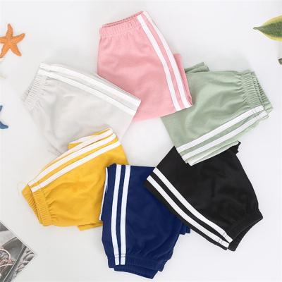 China Anti-wrinkle Toddler Boy Pure Cotton Color Summer Shorts Kids Sports for sale