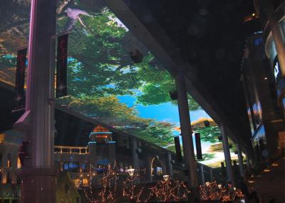 China Creative LED Ceiling Display Customized Type Ceiling LED Video Wall Screen for sale