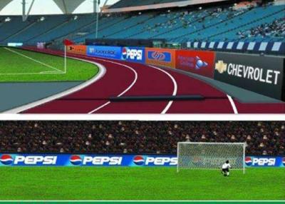 China P16mm DIP346 1R1G1B Sport Advertising LED Panel Stadium Perimeter LED Display for sale