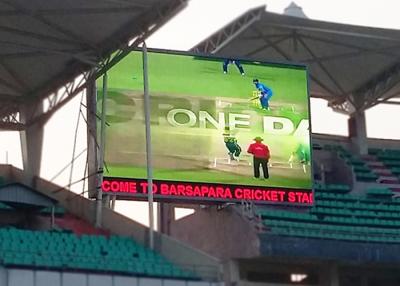 China P10mm Full Color Stadium Large LED Video Wall Screen Stadium Sport LED Billboard for sale