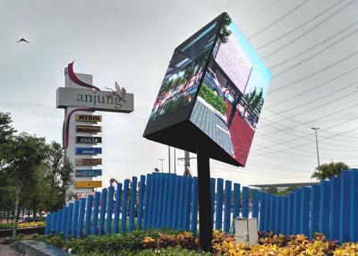 China Indoor Outdoor Creative Triangle LED Display Customized LED Triangle Shape Screen for sale