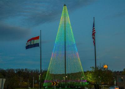 China Outdoor LED Christmas Tree Display Outdoor IP65 Waterproof LED Christmas Tree Screen for sale