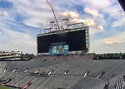 China Cartelera grande de la pantalla LED LED del estadio del uso al aire libre a todo color de P12.5mm RGB en venta