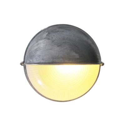 China Surface Mounted Oval Round Ip65 Wall Lamp 24W 8W E27 Glass Bulkhead Led Light for sale