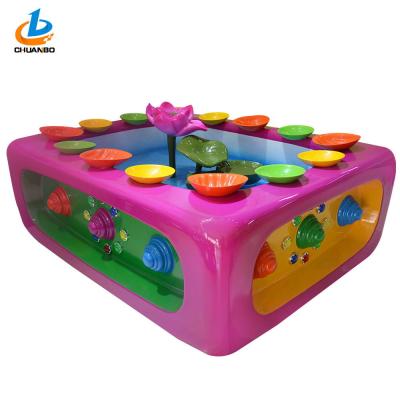 China Kids Lotus Pool Fishing Game Machine Cute Design For Shopping Center for sale