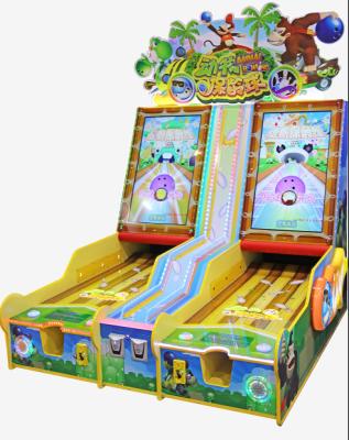 China Wood Coin Operated Game Machine , Arcade Bowling Machine For Children for sale