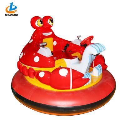 China Children's Bumper Cars Game Machine / Red Cartoon Coin Operated Rides For Kids for sale