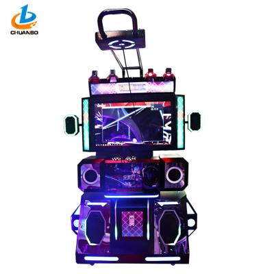 China Electronic Acrade Vr Game Machine / Indoor 9D VR Dancing Game Machine for sale