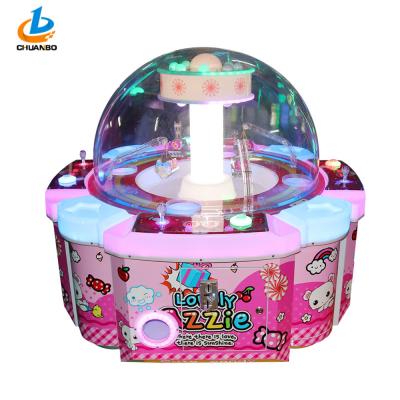 China Kiddie Rainbow The Claw Electronic Candy Grabber Machine With 4 Players for sale