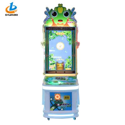 China Crazy Jumping Frogger Arcade Game With Player's Concentration Patience for sale