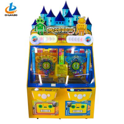 China Coin Operated Ticket Redemption Machine Cartoon Castle Shape Luxury Design for sale