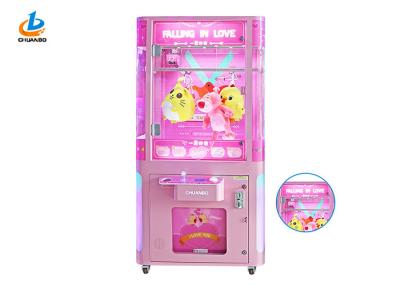 China Amusement Park Durable Cutting Game Machine / Doll Crane Machine for sale