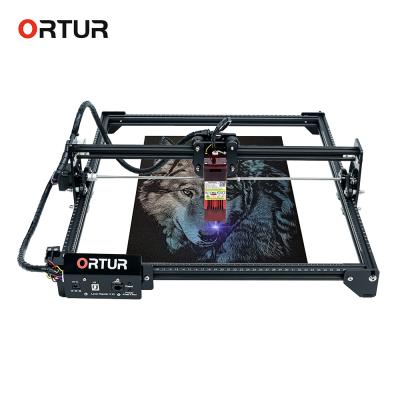 China ORTUR Laser Master 2 Laser Engraving Air Cooled Cutting Machine With Motherboard 7w 15w 20w Laser Printer CNC 32 Bit Router for sale