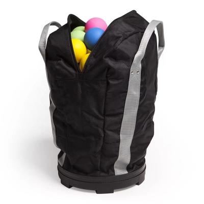 China HOCKEY SPORTS Lacrosse Equipment Bags Lacrosse Ball Bucket Ball Bags Hold 75 Balls for sale