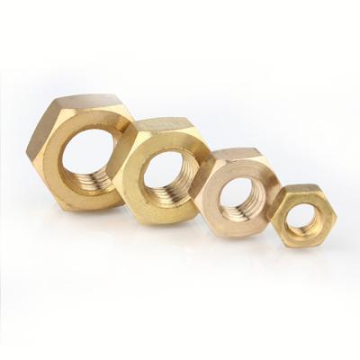 China Special guest reservation factory price precision copper hex nut nut for car parts for sale