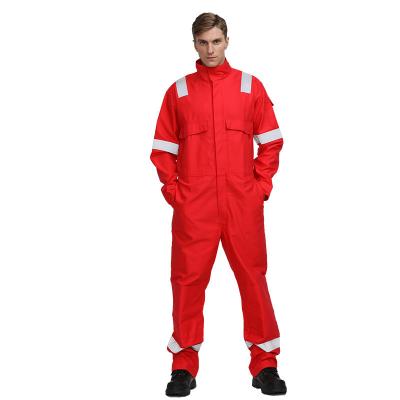 China Coal Mine Onesie Work Clothes Oil Resistant / Waterproof / Antistatic Flame Retardant Petroleum Industry for sale