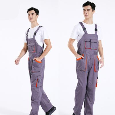 China Oil Resistant/Waterproof/Anti-Static Custom Mens Bib Pants Functional Mechanic Pants Overalls Long Overalls Trousers for sale