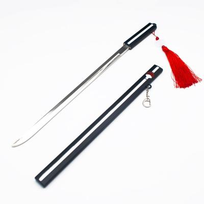 China Japan newly designed ninja Sasuke 48cm grass cutter sword model with tassels for sale