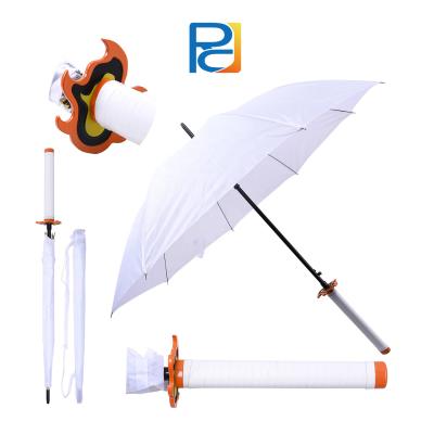 China Japan Demon Slayer Rengoku Kyoujurou Anime Umbrella for cosplay for sale