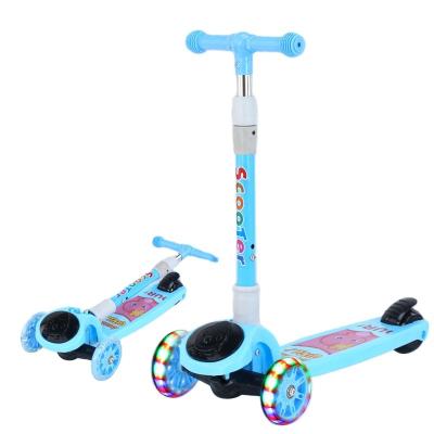 China Kids Bike Kids Bike Hot Sale 3 Wheels Kids Adjustable Folded Scooter for sale