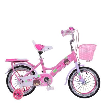 China Children ride children's bicycles to ride new bicycles girls children's bicycles for 3-10 years single speed training wheel and for rear seat basket for sale