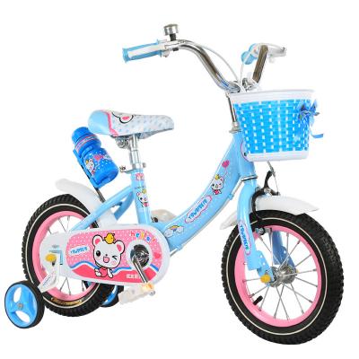 China Kids Bike Kids Bike Little Kids Bike 2-7 Years Old Girls With Water Bottle 12 14 16 Inch Kids Bike With Basket Bike Toddler for sale