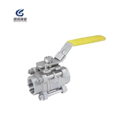 China High quality and competitive price 316 STAINLESS STEEL BALL VALVE 15H ball valve LENGTH 1/4