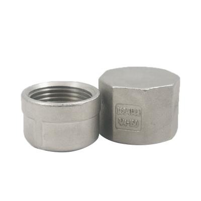 China Pipe Lines Connect 304 Stainless Steel Casting 150lb Hex Cap Stainless Steel Pipe Fittings for sale