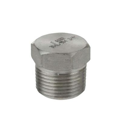 China Pipe Lines Connect Stainless Steel Pipe Fittings SS304 150 Casting Hex Head Socket NPT Class 1/8