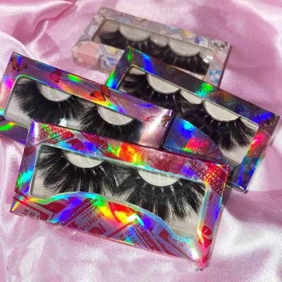 China 25-30 Wholesale Private Label Mink Lashes Real Mink Lashes 3d Periods Fluffy Lashes Wholesale 20mm 25mm Vendor for sale