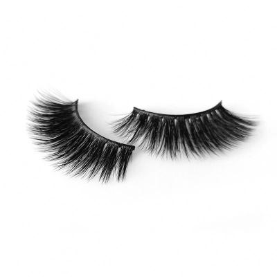 China 17mm 18mm 19mm 20mm Strip Length 3d Natural Soft Individual False Mink False Eyelashes for sale