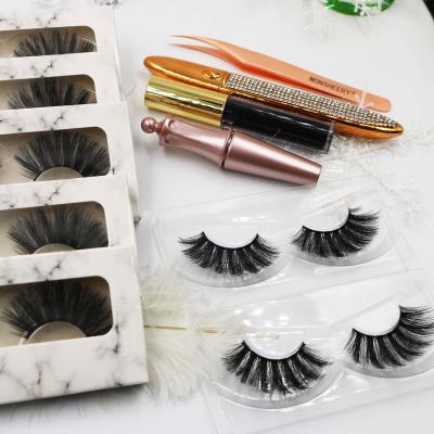 China Natural Soft Create My Own Brand 3D Faux Silk Mink Lashes Private Label Cheap Price False Eyelashes for sale