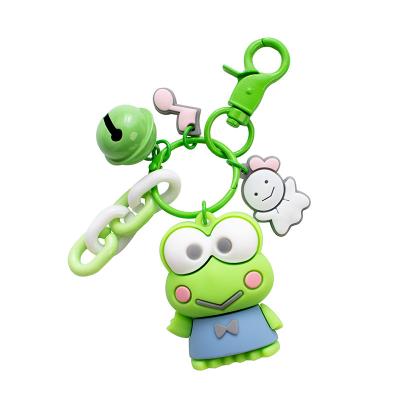 China Environmental Friendly Wholesale Cute Animal Key Holder Doll Key Chain PVC Cartoon Key Chain For Gifts for sale