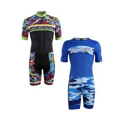 China DGT Roadstar Antibacterial Print Ice Integrated Gear Ski Skating Suit With Customized Pattern for sale