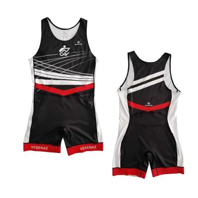 China OEM Breathable Custom Service Sublimation Wear Wholesale Rowing Sleeveless Quick Dry Rowing Suit for sale