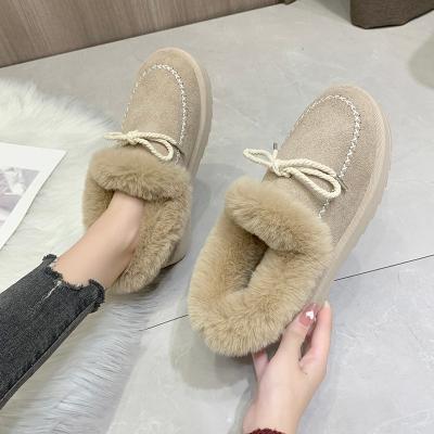 China New Fashion Selling Ankle Boots Women Flats Winter Sports Shoes Designer Warm Fuzzy Boots Women Snow Boots for sale