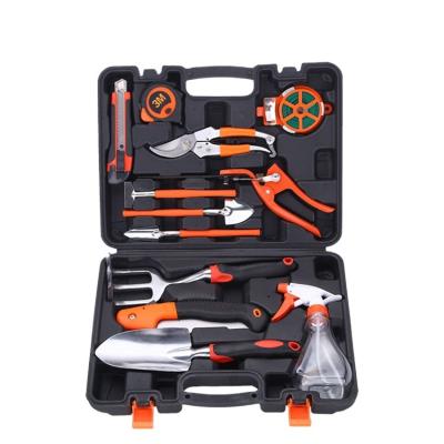 China Durable Plant Gardening Tool Kit - 12 PCS Floral Print Garden Tool Kit Aluminum Duty Gardening Tools Set with Non-Slip Rubber Handle for sale